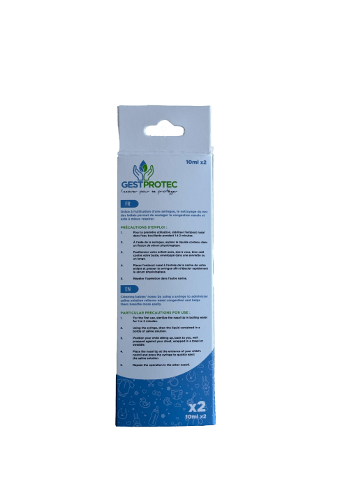 SERINGUE NASALE POUR BÉBÉ